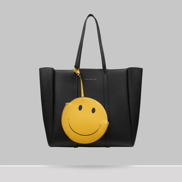 UPPER EAST SIDE TOTE LARGE WITH SMILEY POUCH