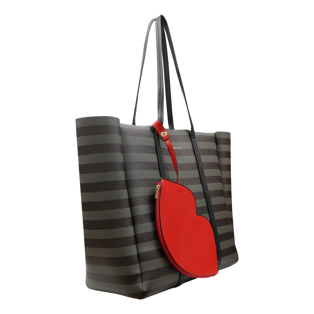 UPPER EAST SIDE TOTE LARGE WITH LIPS POUCH